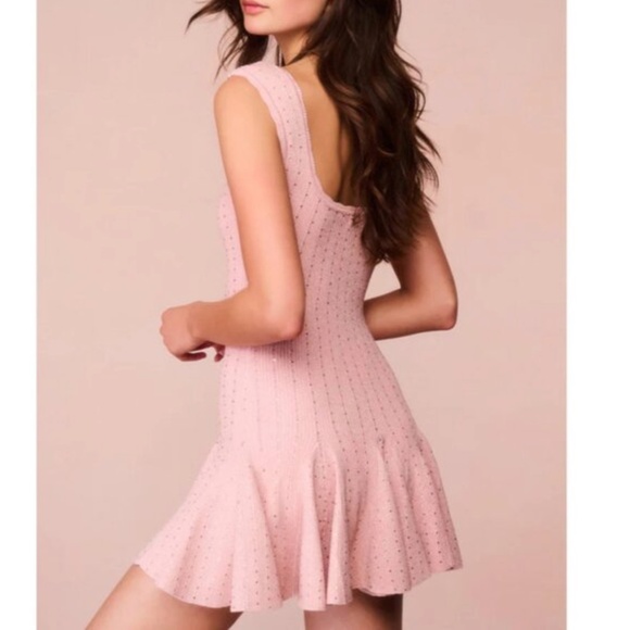 LoveShackFancy Pink Mini Dress - Picture 5 of 12